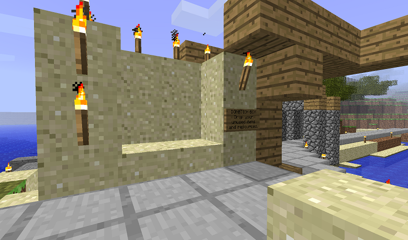 Here's an example of &quot;Minecraft Philanthropy&quot;