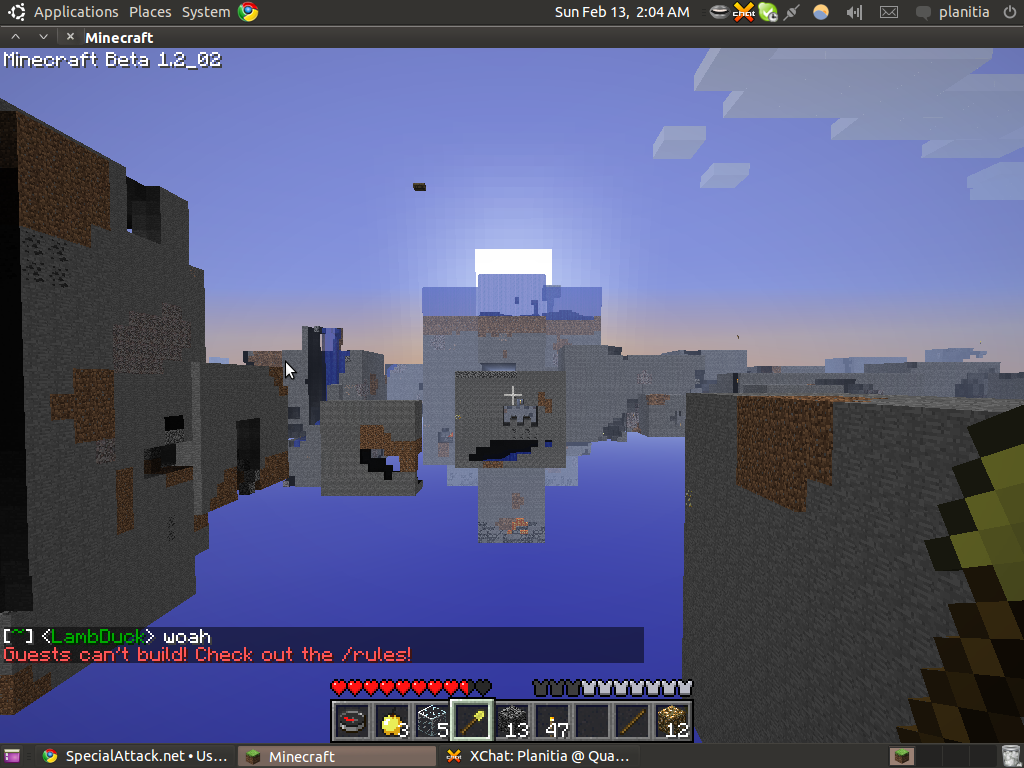 Scenic route from Teufort to SpAradise City