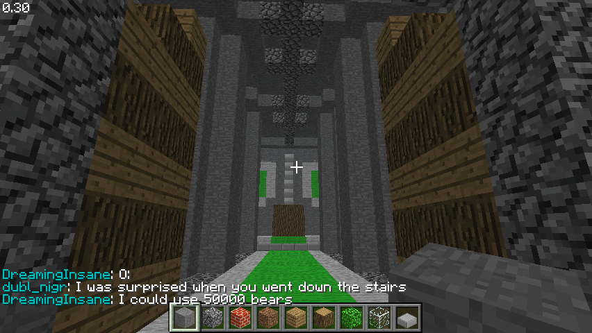Inside the throne room