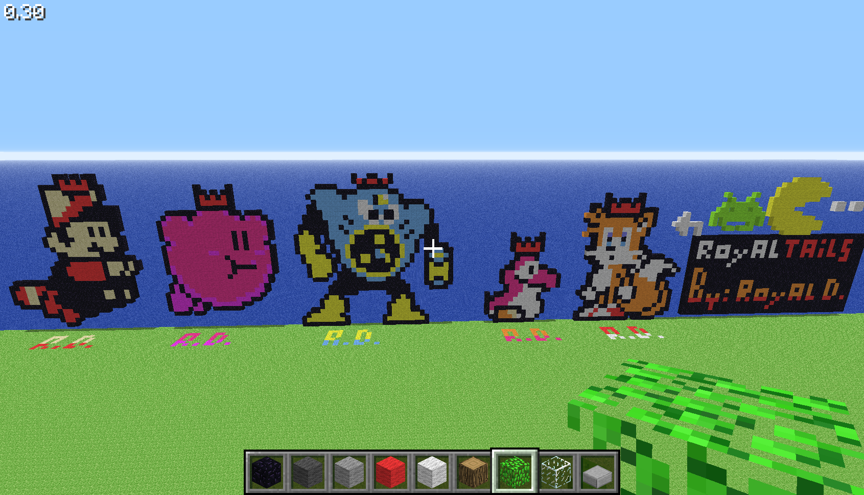In the main from 11-03-2011 , many pixelarts which may be interesting to look at :P