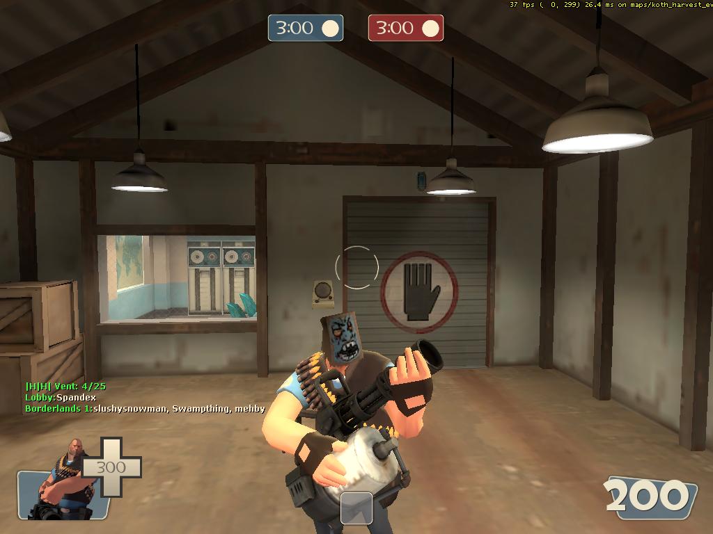 37 fps in the spawn! Sweet!