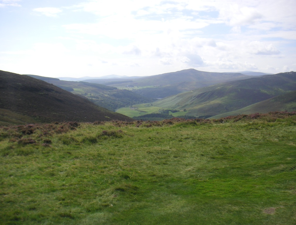 Ireland has a lot of hills.